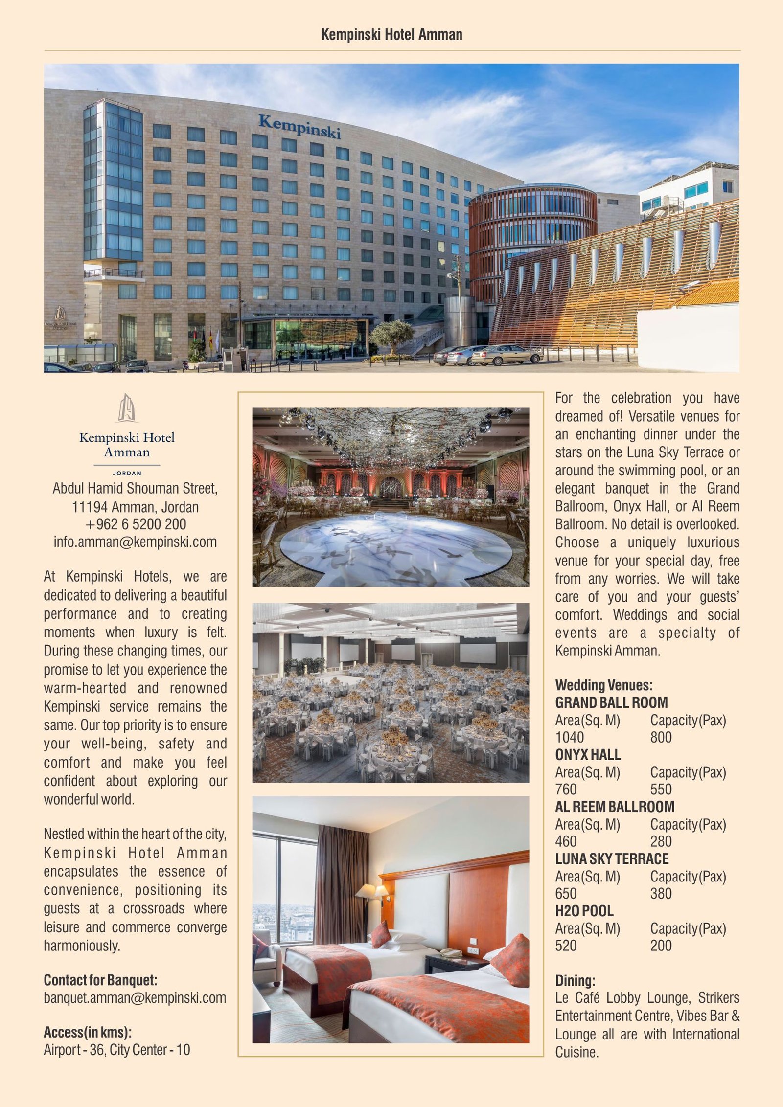Kempinski Hotel Amman