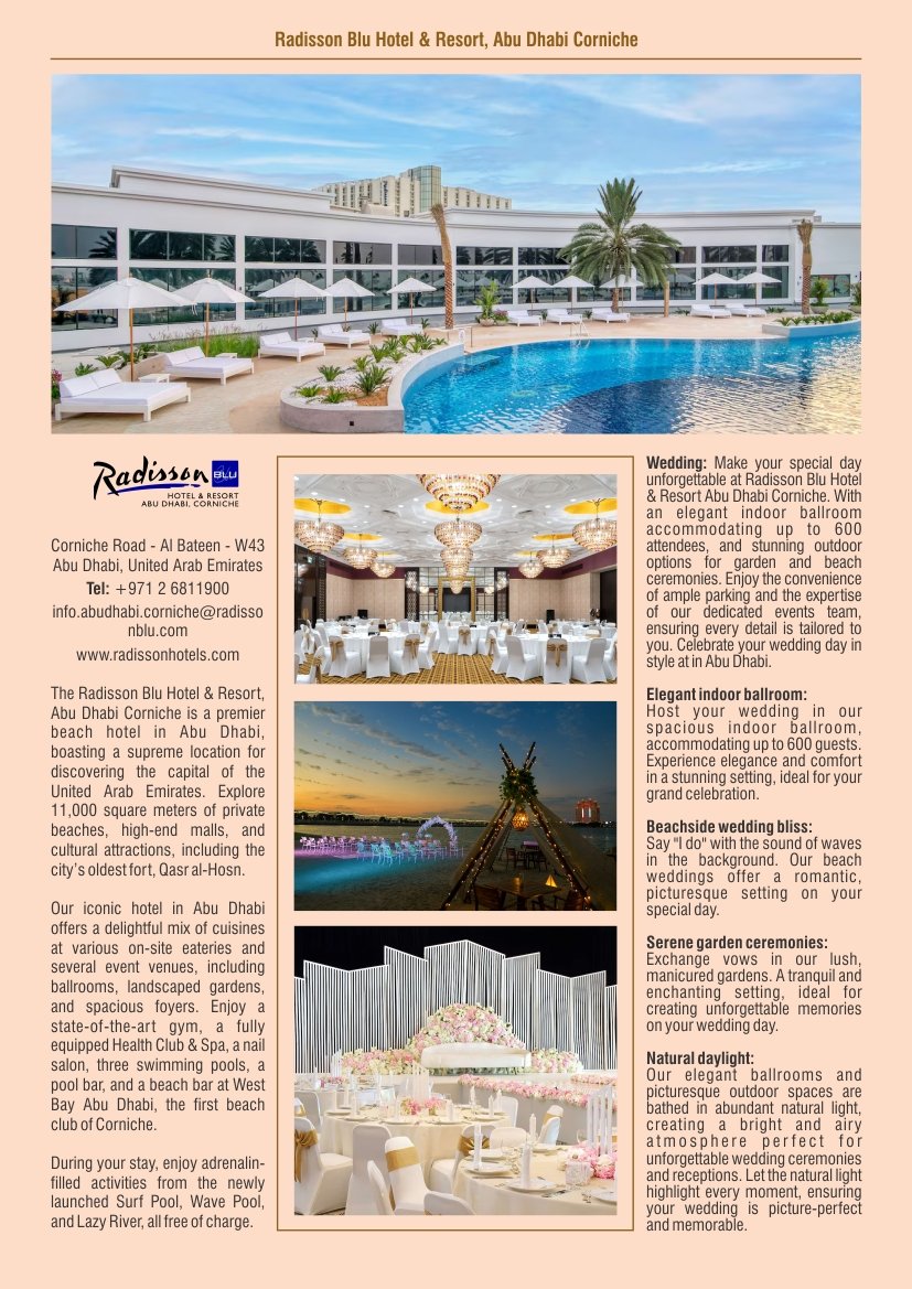 Radisson Blu Hotel Resort Abu Dhabi Corniche